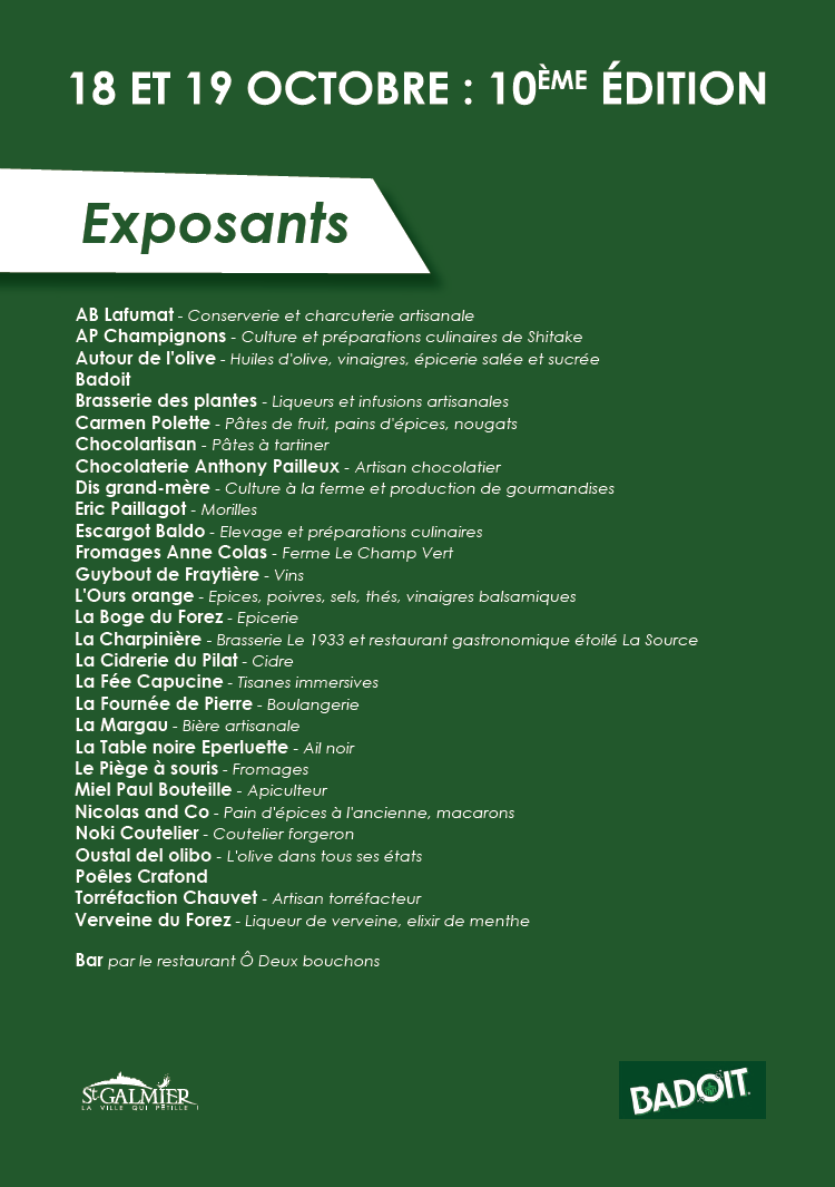 10ème édition du Salon de la Gastronomie