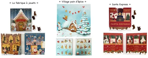 Découvrez nos calendriers de l'avent gourmands pour petits et grands, Saint-Galmier, Anthony Pailleux, Maître Chocolatier 