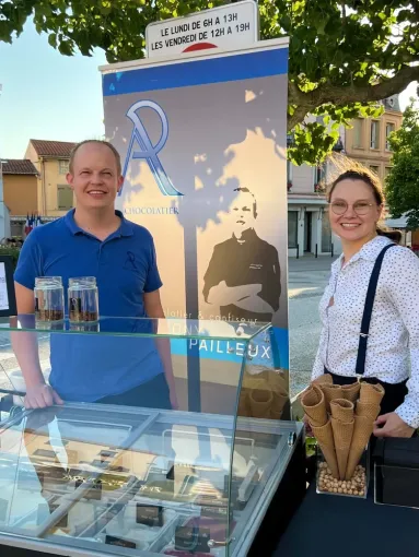 Un été réussi à Saint-Galmier grâce à la convivialité et aux rencontres, Saint-Galmier, Anthony Pailleux, Maître Chocolatier 