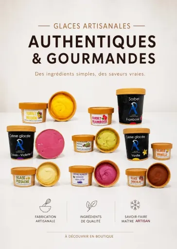 Venez découvrir nos glaces artisanales, Saint-Galmier, Anthony Pailleux, Maître Chocolatier 
