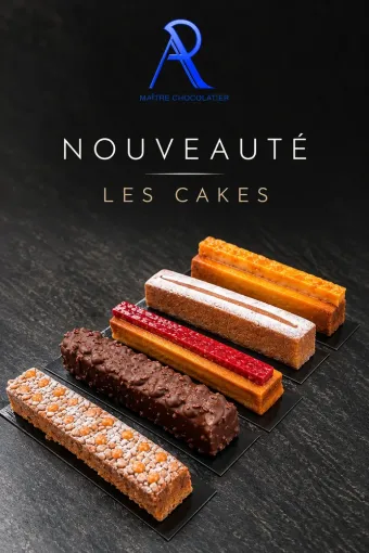 Nouveauté : venez découvrir notre gamme de cake de voyage, Saint-Galmier, Anthony Pailleux, Maître Chocolatier 