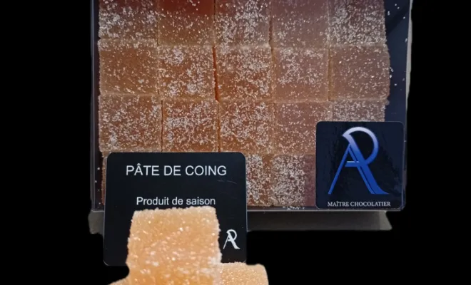 Pâte de coing artisanale, Saint-Galmier, Chocolaterie Anthony Pailleux