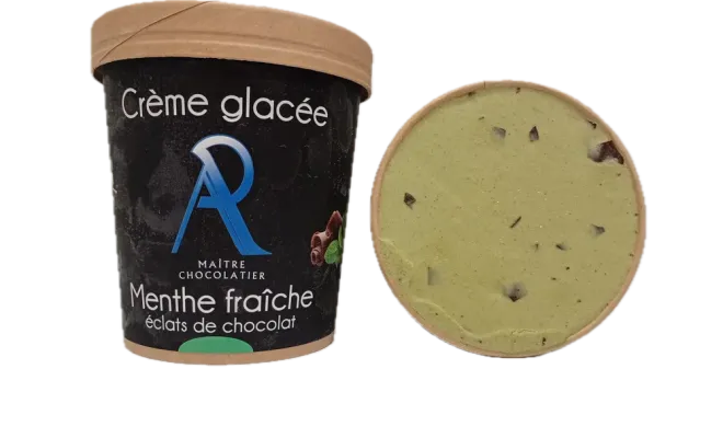 Venez découvrir notre nouvelle crème glacée menthe fraîche, Saint-Galmier, Anthony Pailleux, Maître Chocolatier 