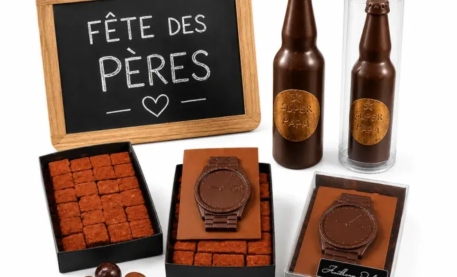 Découvrez nos créations chocolatées pour la fête des pères, Saint-Galmier, Anthony Pailleux, Maître Chocolatier 